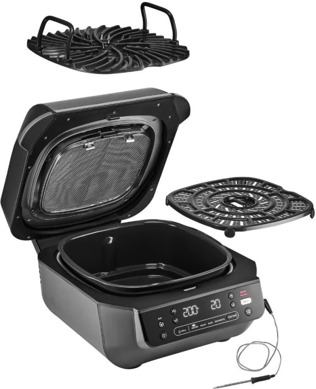 Аэрогриль NINJA Foodi Air Grill & Air Fryer з Cooking probe EG351EU - Зображення 3