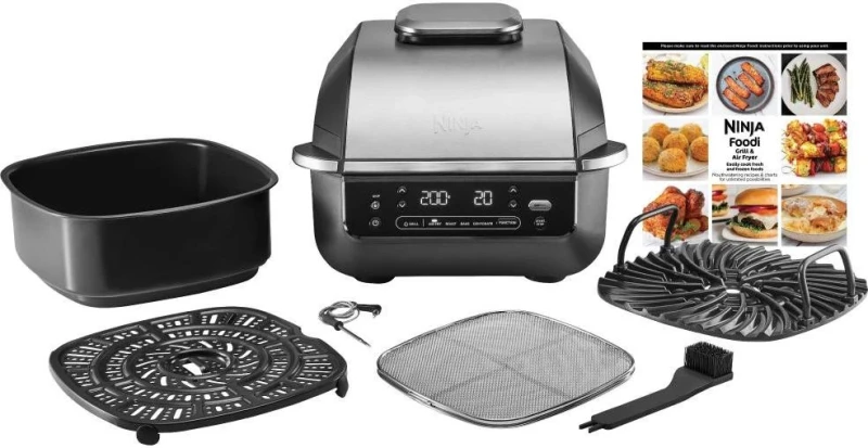 Аэрогриль NINJA Foodi Air Grill & Air Fryer з Cooking probe EG351EU - Зображення 5