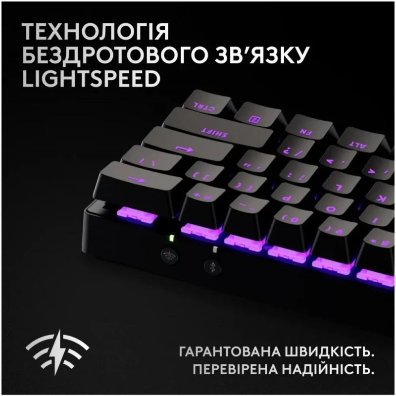 Logitech G Pro X 60 LightSpeed Black (920-011911, 920-012168) - Изображение 8