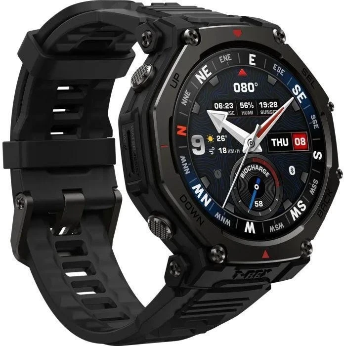 Смарт-часы Amazfit T-Rex 3 Pro Tactical Black (W2444OV1N) - Зображення 2