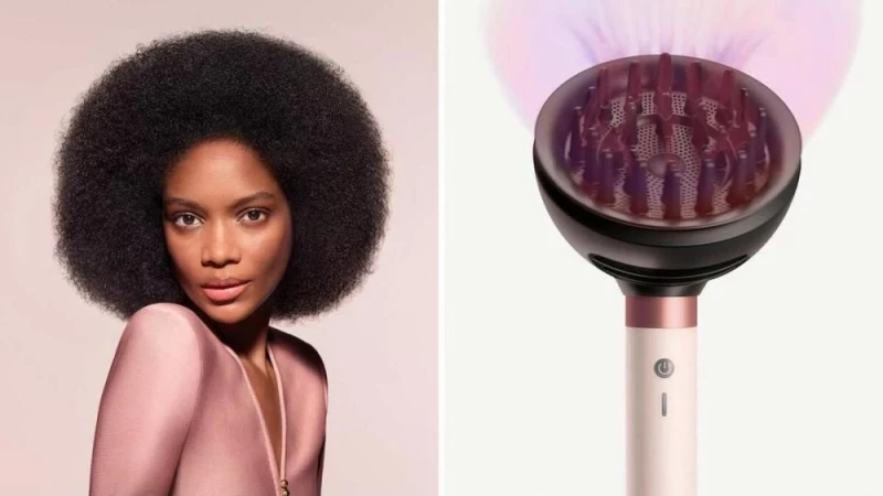 Мультистайлер Dyson Airwrap Co-anda2x Multi-styler & Dryer Curly+Coily Ceramic Apricot/Topaz (266836-01) - Зображення 3