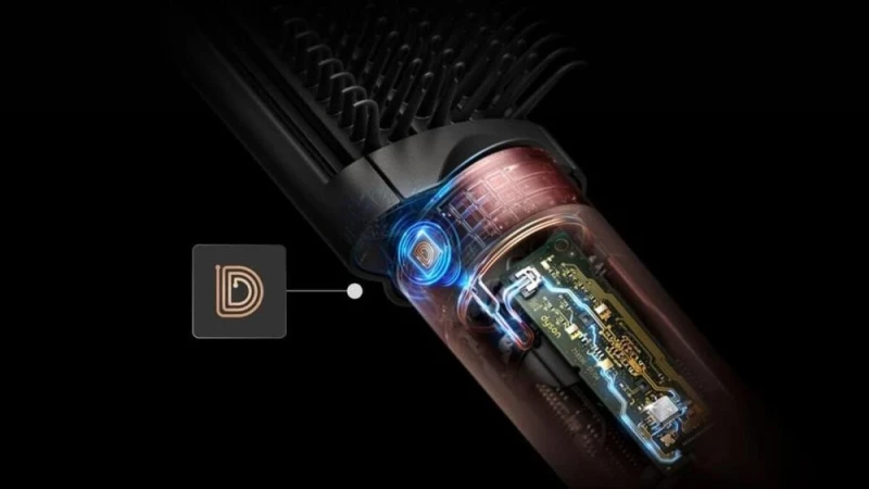 Мультистайлер Dyson Airwrap Co-anda2x Multi-styler & Dryer Curly+Coily Ceramic Apricot/Topaz (266836-01) - Зображення 6