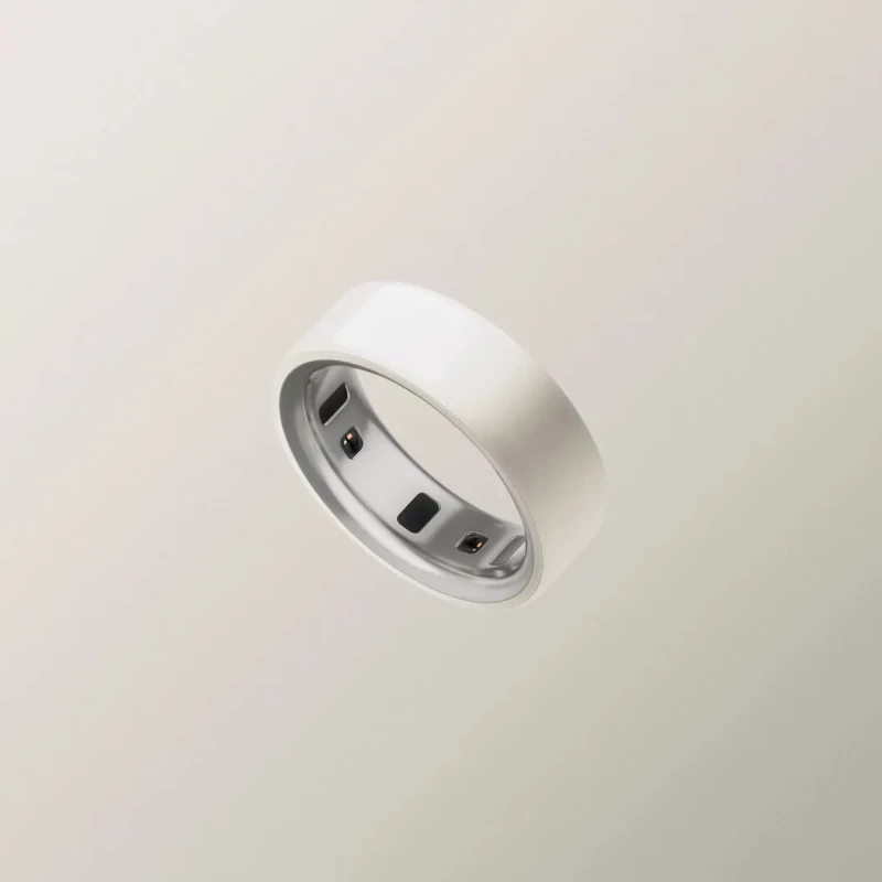 Oura Ring 4 Ceramic Cloud Size 8 (JZ90-57460-08) - Зображення 5