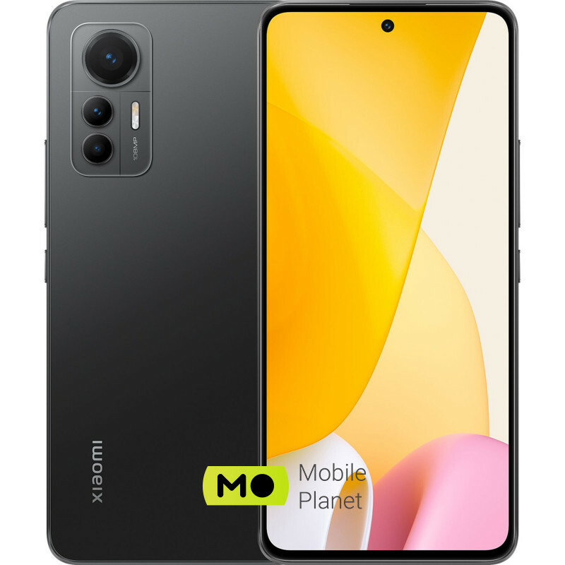 Xiaomi 12 Lite 8/256GB Black Europe