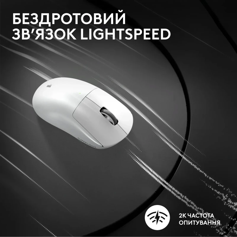 Logitech G Pro X Superlight 2 Lightspeed Wireless White (910-006638) (UA) - Изображение 6