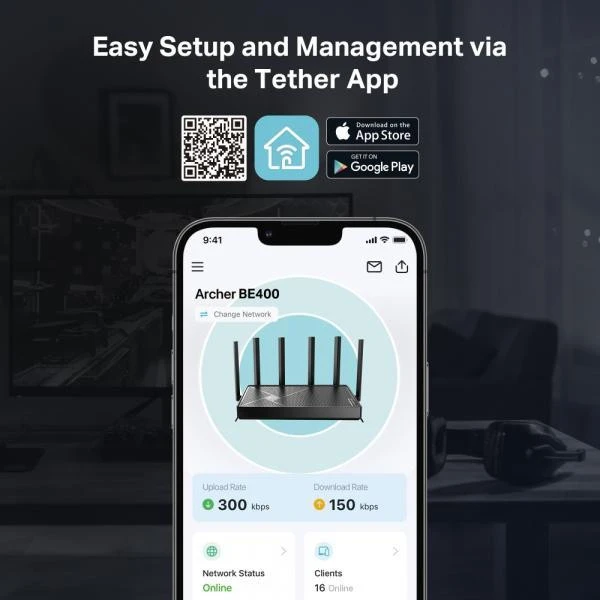 TP-Link Archer BE400 (UA) - Изображение 7