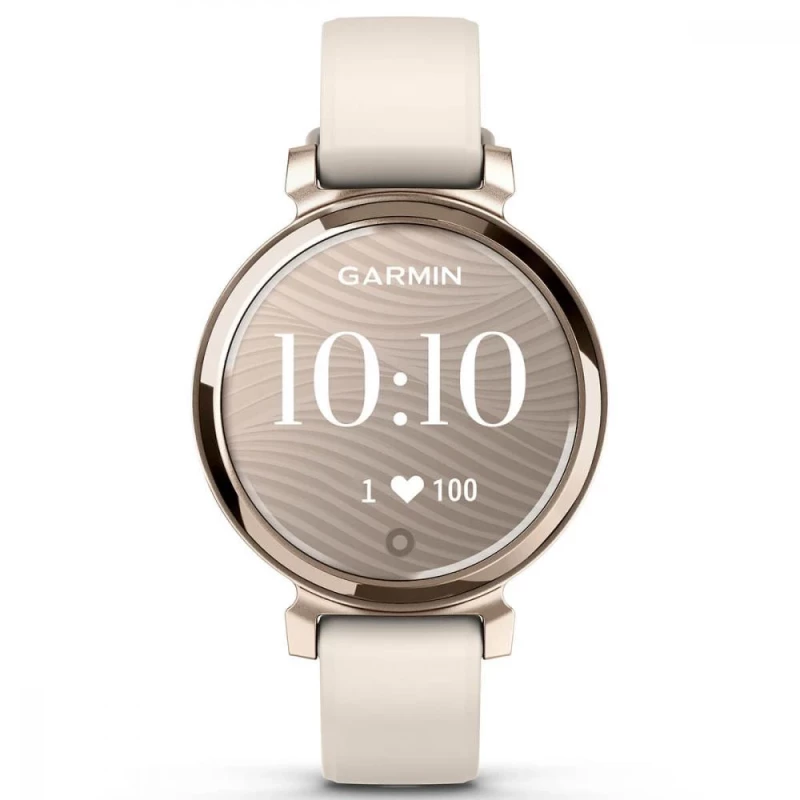 Garmin Lily 2 Cream Gold with Coconut Silicone Band (010-02839-00/20) - Изображение 2