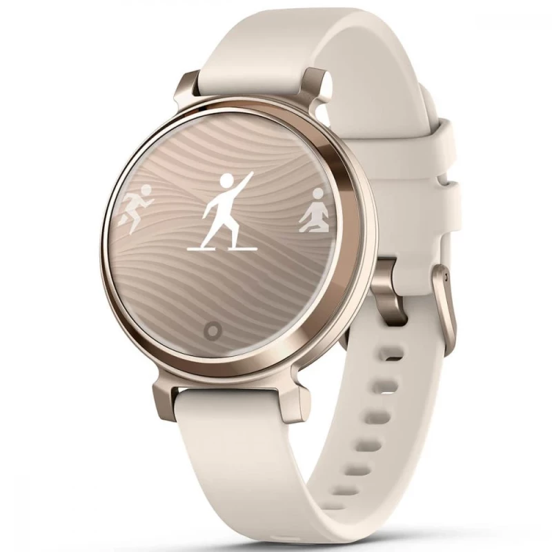 Garmin Lily 2 Cream Gold with Coconut Silicone Band (010-02839-00/20) - Изображение 3
