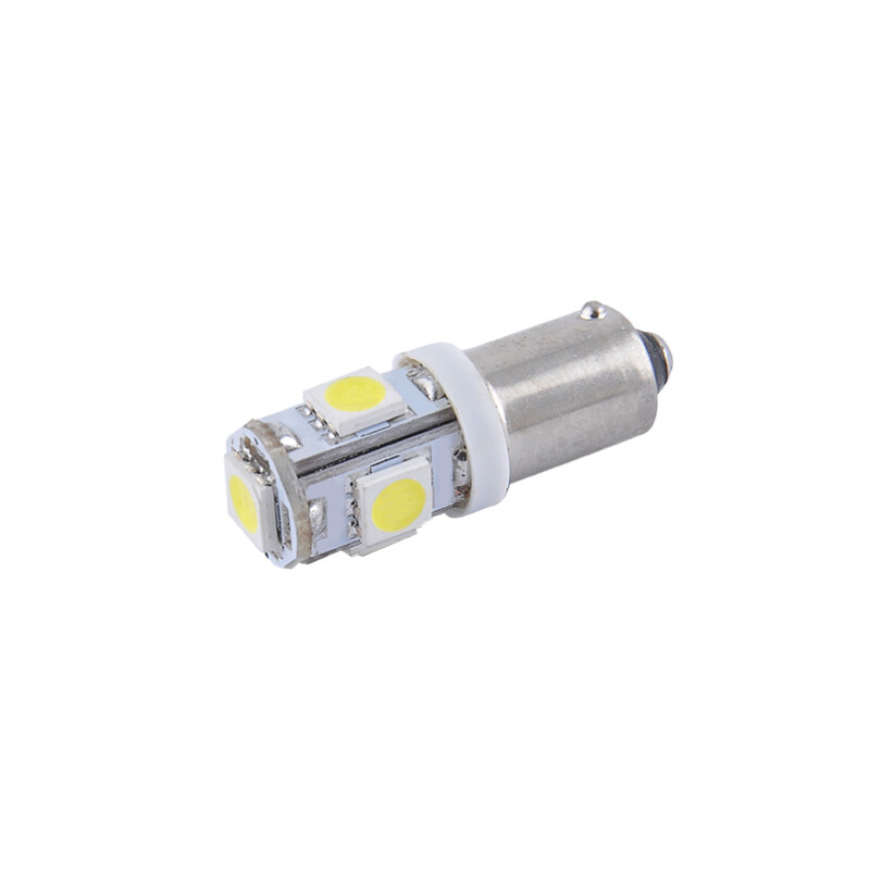 Светодиодные лампы на солнечной батарее 24V T8.5 BA9s 5SMD 5050 белый спектр 2шт Solar (SL2531)