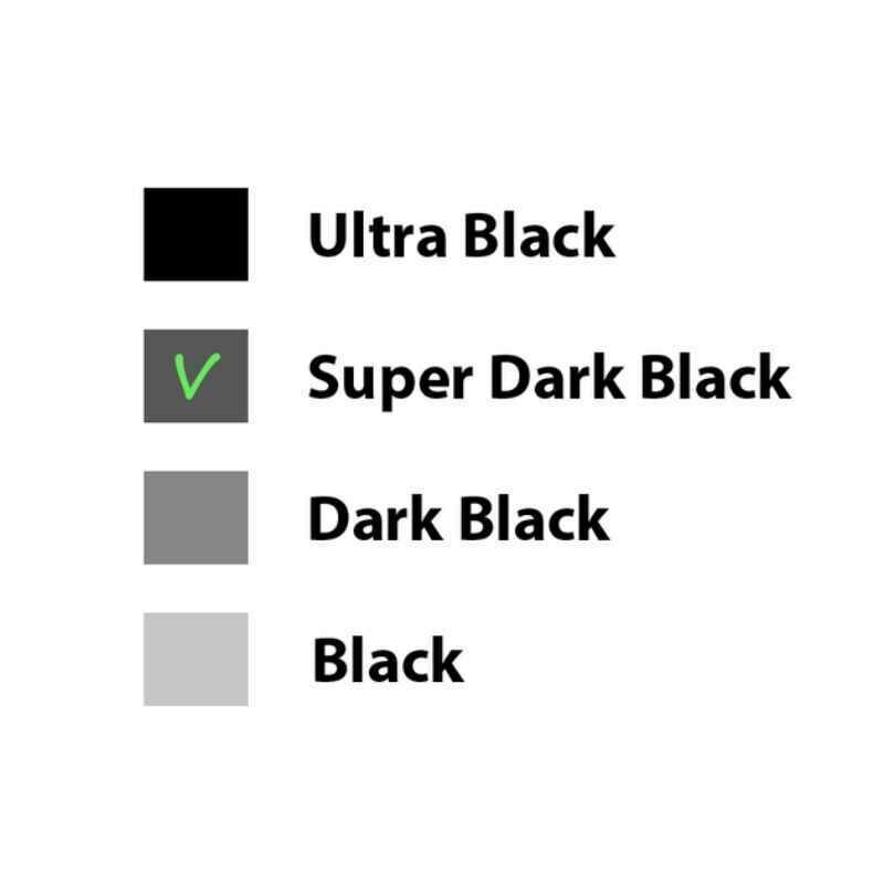 Тонировочная пленка 0.2x1.5м Super Dark Black JBL (20S) - Изображение 1