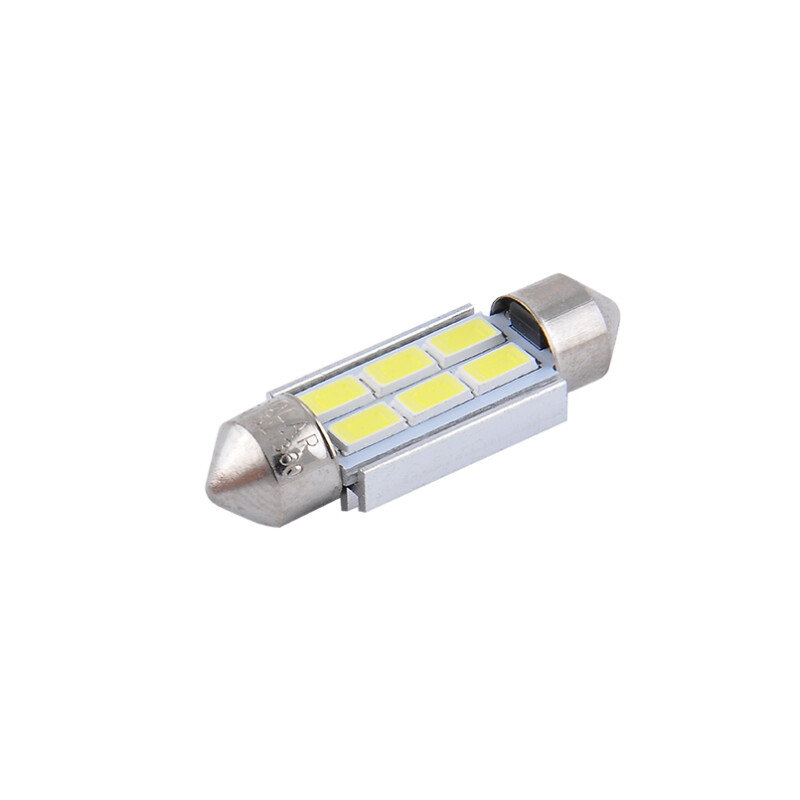 Светодиодные лампы T11x36 12V 6 SMD 5730 CANBUS комплект 2шт Solar (SL1360)