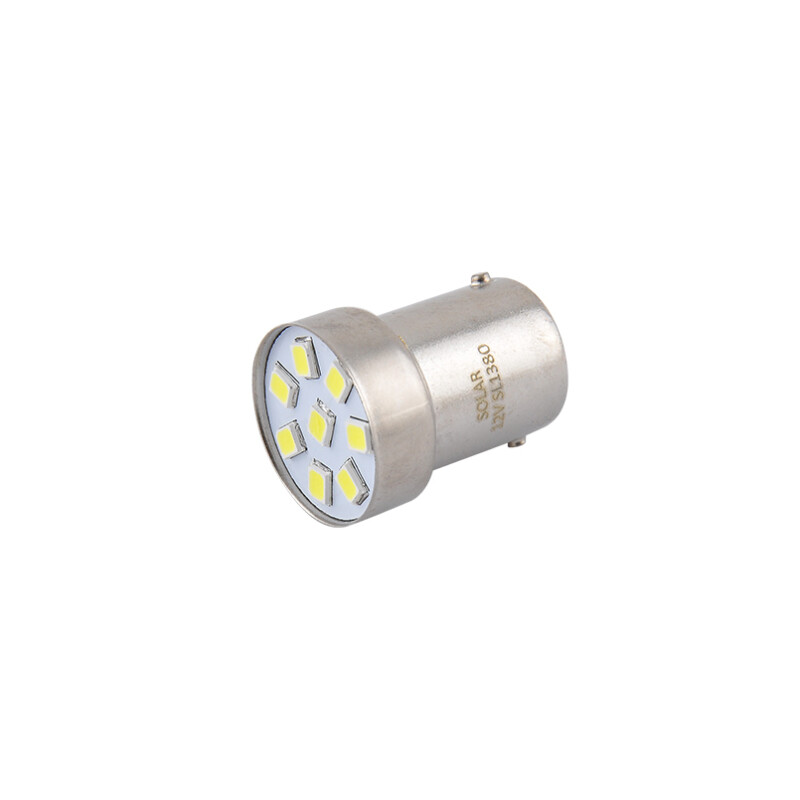 Светодиодные лампы 12V P21W 8 SMD 2535 Solar комплект из 2 штук для авто (SL1380)