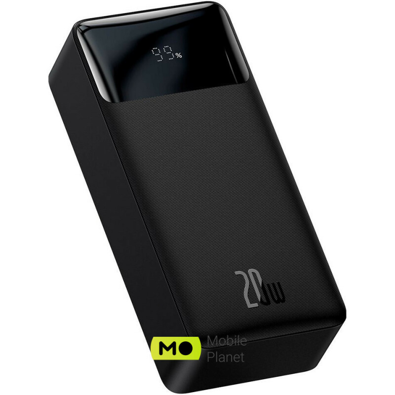 Baseus Bipow Digital Display Powerbank 20W 30000mAh Black (PPDML-N01)