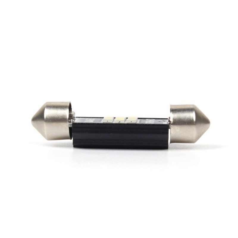 LED софитные лампы Canbus 250 люмен T11 39мм Carlamp для подсветки (SJ-K6-39мм) - Зображення 7