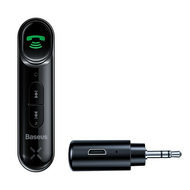 FM транспортер Baseus Bluetooth для авто 2.1А USB порт чёрный цвет (WXQY-01) - Изображение 6