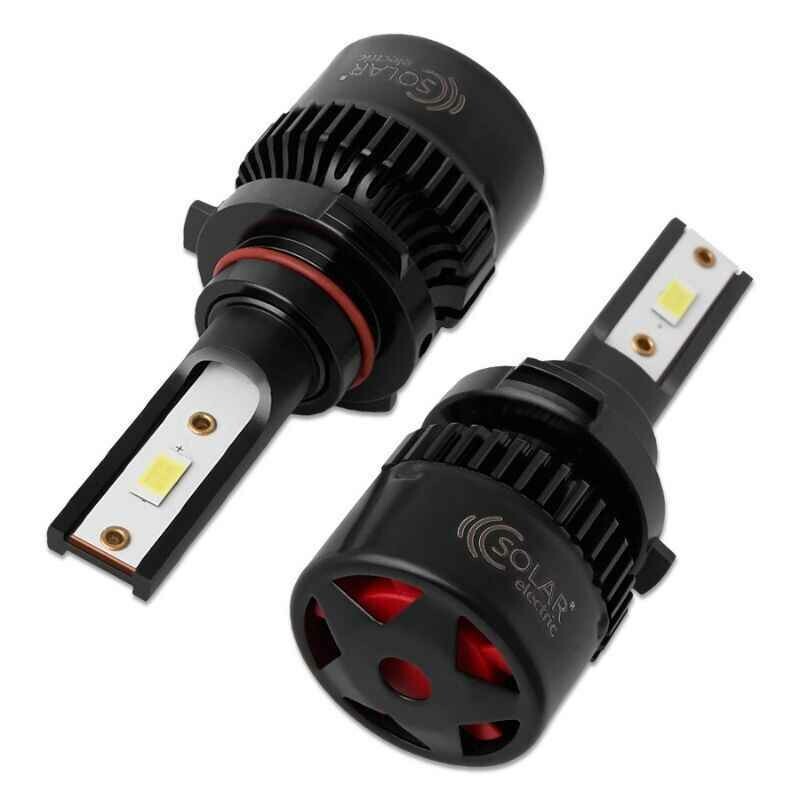 LED автолампы HB3 9005 Solar 12V 24V 50W 5000Lm 6500K CSP3570 комплект 2шт (8505S2) - Зображення 2