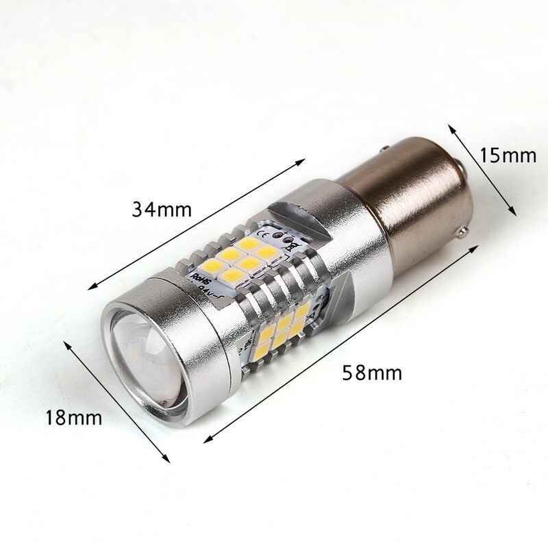 Светодиодная лампа для авто P21W серия 4G Carlamp вспомогательное освещение (4G21/1156) - Изображение 2
