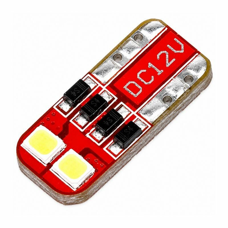 Светодиодные лампы T10 W5W 120Lm 9-16V для авто Carlamp артикул (CL1010) - Зображення 2