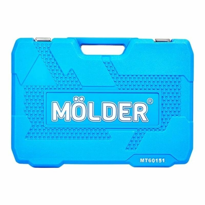 Набор инструментов 1/2" 1/4" 3/8" 151шт CrV Molder в кейсе (MT60151) - Зображення 5