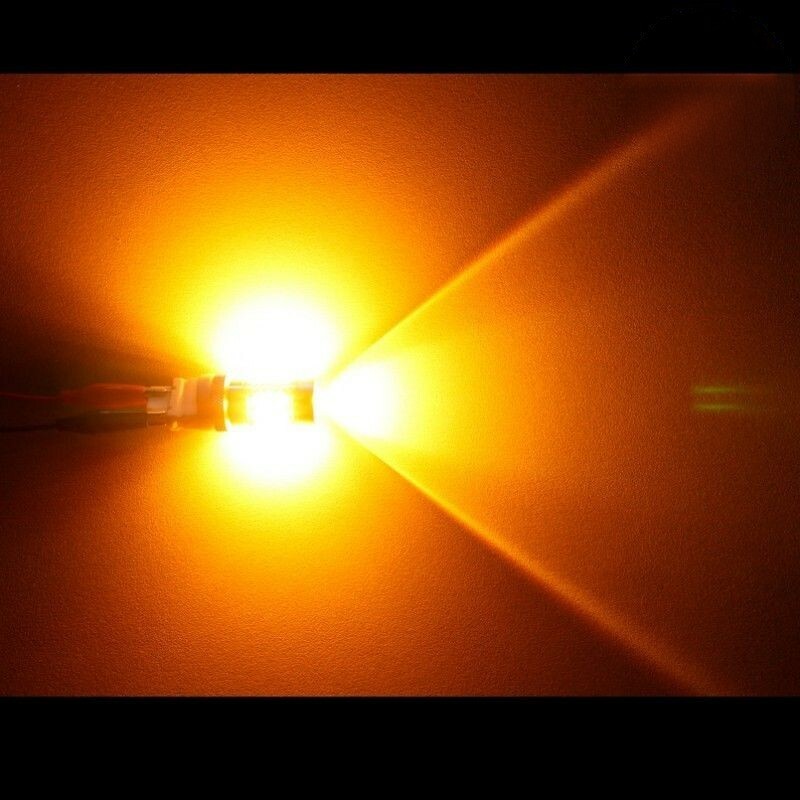 LED лампы бело-желтого света Carlamp 4G-Series P21 5W для авто дополнительное освещение (4G/1157 W-Y) - Зображення 5