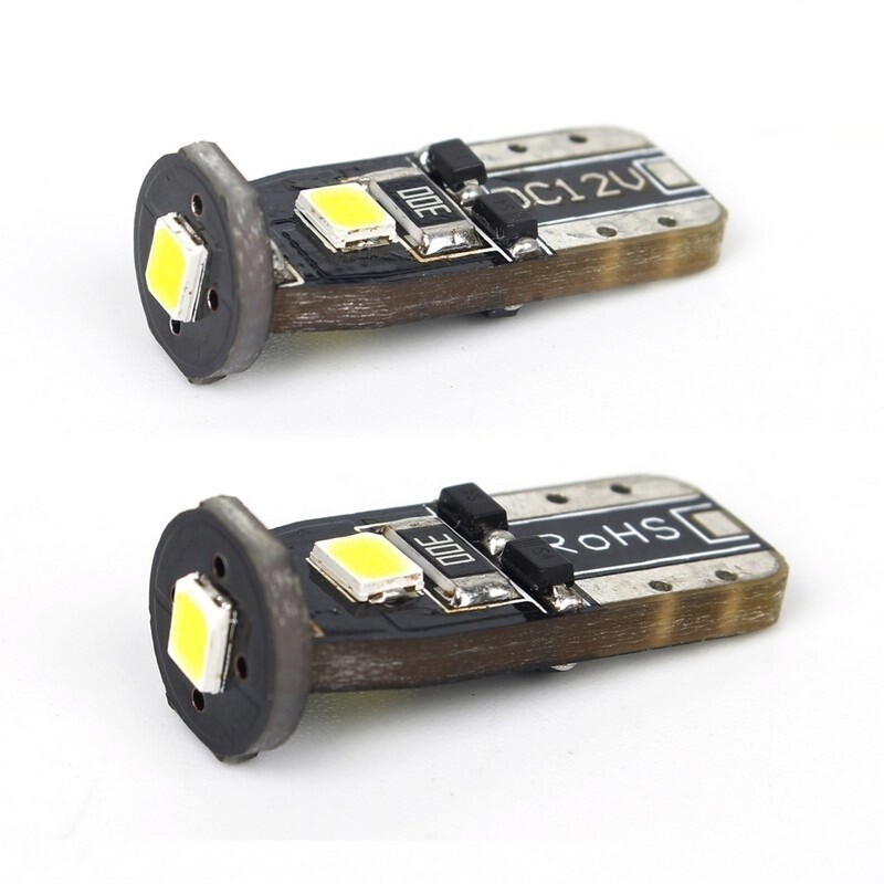 Светодиодные лампы T10 W5W LED 120 люмен 9-16V Carlamp серия 3G для авто CL1020