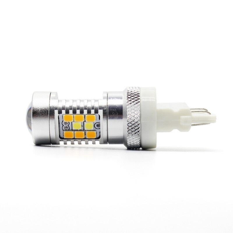 Светодиодные автолампы P27/7W T25 бело-желтого света Carlamp 4G Series (4G/3157W-Y) - Зображення 4