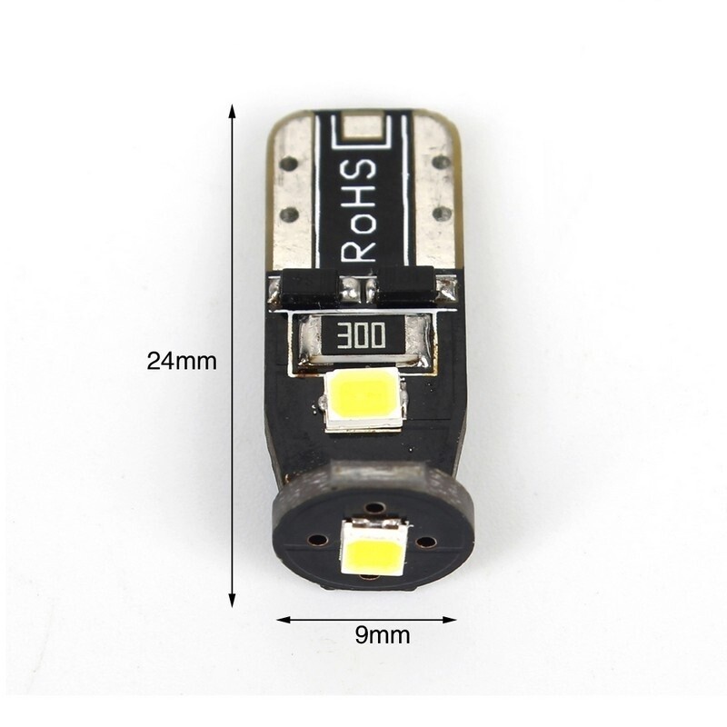 Светодиодные лампы T10 W5W LED 120 люмен 9-16V Carlamp серия 3G для авто CL1020 - Зображення 3