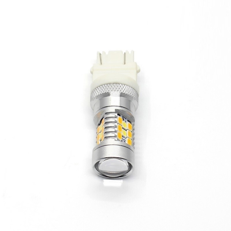 Светодиодные автолампы P27/7W T25 бело-желтого света Carlamp 4G Series (4G/3157W-Y) - Зображення 2