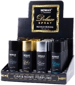 Набор ароматизаторов автомобильных Nowax Deluxe Spray MIX 50 мл для авто в боксе (NX07745) - Зображення 1