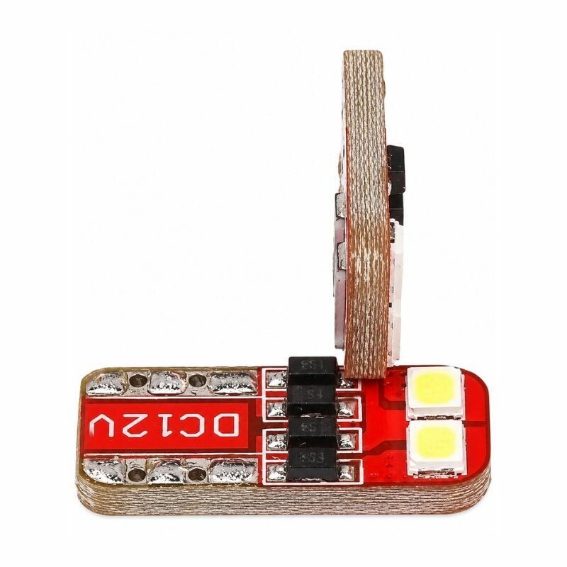 Светодиодные лампы T10 W5W 120Lm 9-16V для авто Carlamp артикул (CL1010) - Зображення 3