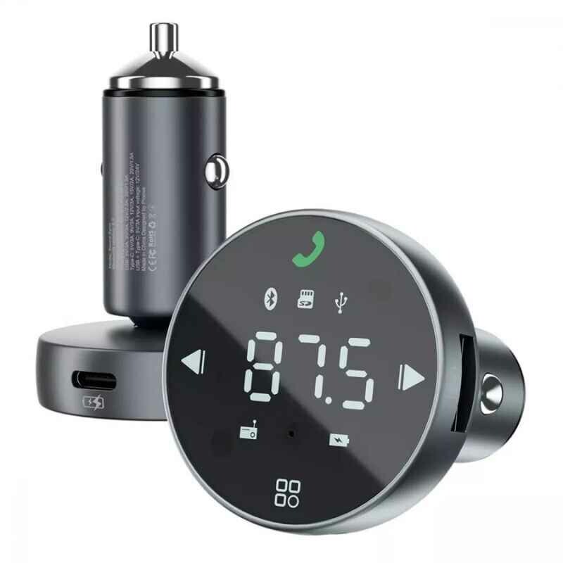 Зарядное устройство для авто Proove 30W Type-C USB PD QC3.0 белый FM трансмиттер (50880) - Изображение 3
