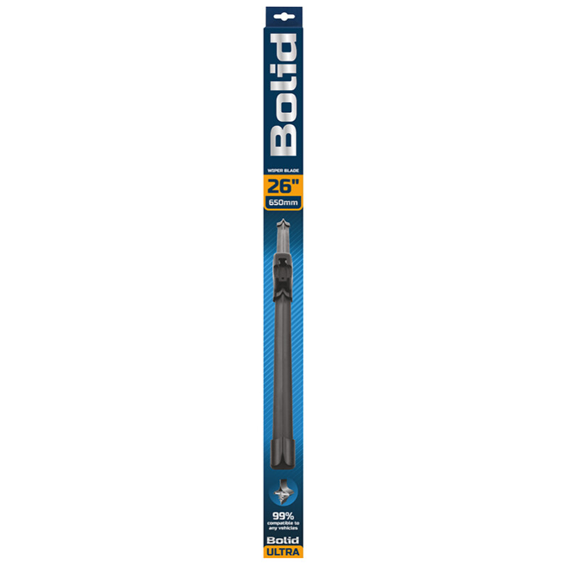 Щетка стеклоочистителя бескаркасная Bolid Ultra 26"/650 мм (50650) - Зображення 1