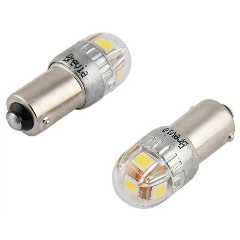 LED лампы Brevia S-Power T4W 150Лм 5x2835 SMD 12V 24V CANbus вспомогательный свет (10219X2)