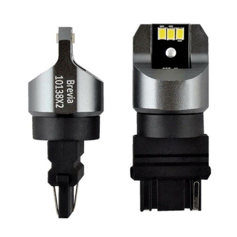 Светодиодные лампы Brevia Power P27W 27Вт CANbus 330Лм 6x3020SMD 12V 24V (10138X2) - Зображення 1
