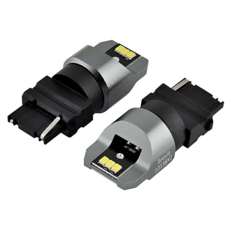 Светодиодные лампы Brevia Power P27W 27Вт CANbus 330Лм 6x3020SMD 12V 24V (10138X2)