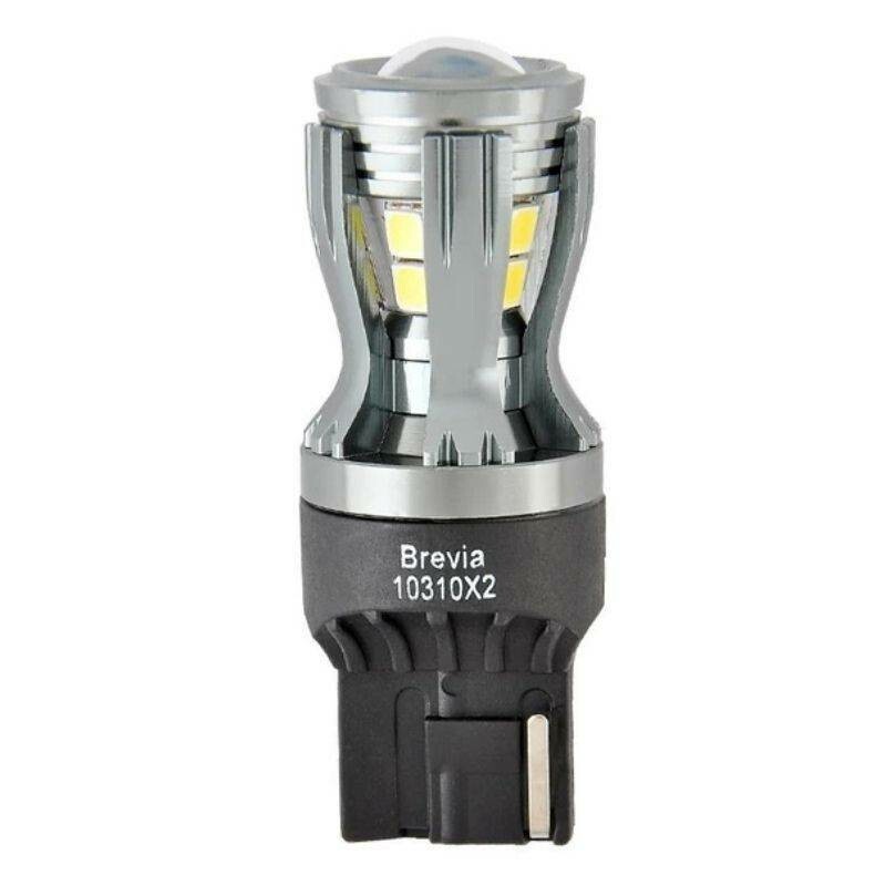 Светодиодные лампы Brevia PowerPro W21W 350Lm 14x2835SMD 12V 24V CANbus дополнительное освещение (10310X2) - Зображення 2