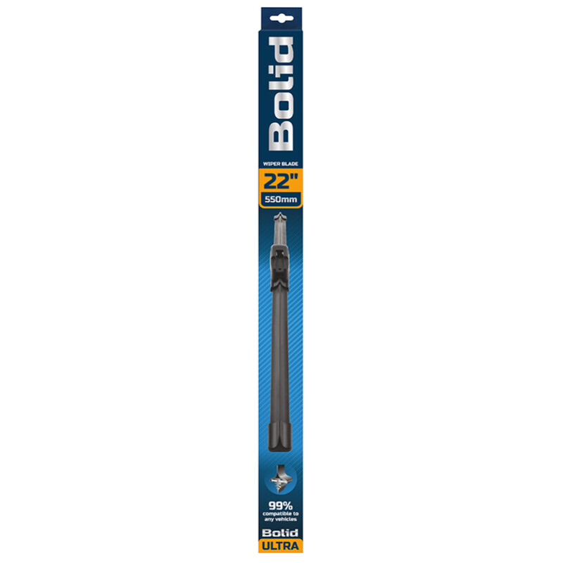 Щетка стеклоочистителя бескаркасная Bolid Ultra 22"/550 мм (50550) - Изображение 1