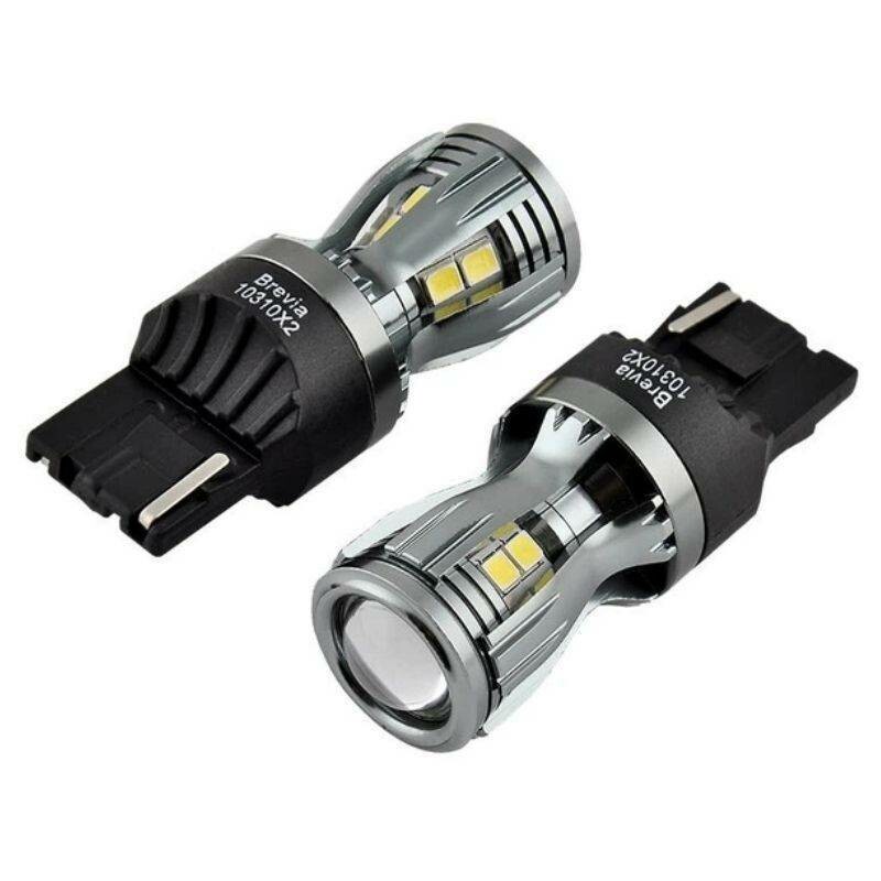 Светодиодные лампы Brevia PowerPro W21W 350Lm 14x2835SMD 12V 24V CANbus дополнительное освещение (10310X2)