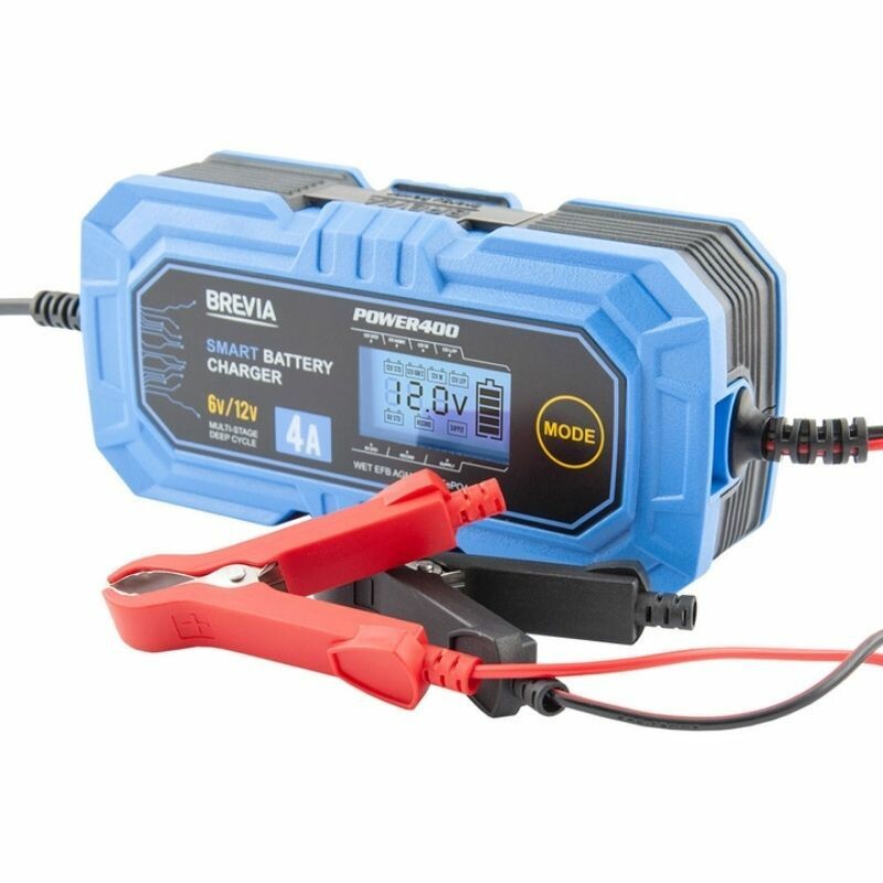 Зарядное устройство для аккумуляторов Brevia Power 4А для батарей до 120 Ач 20400EP