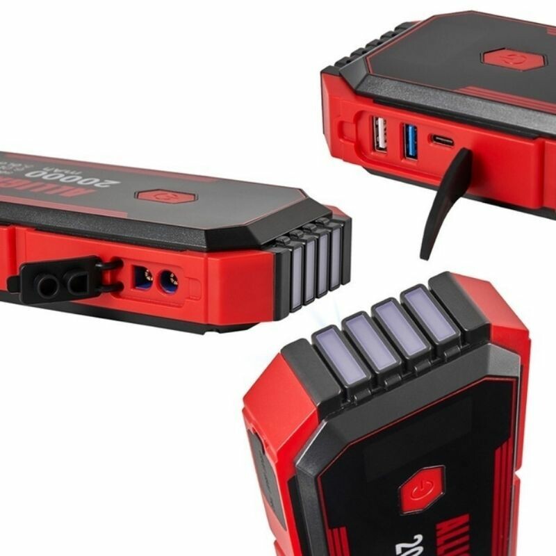 Пусковое устройство Alligator 800-1600А 20000mAh с Power Bank и LED-фонарём (JS843) - Зображення 1