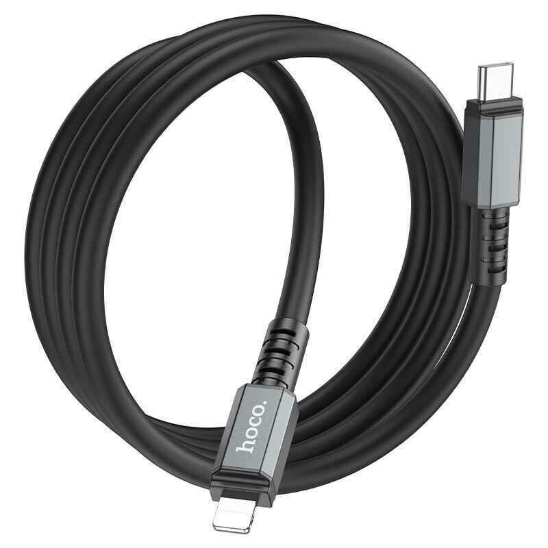 Кабель синхронизации и зарядки Hoco Type-C to Lightning PD 20W 1м для передачи данных (X85-t/i) - Изображение 1