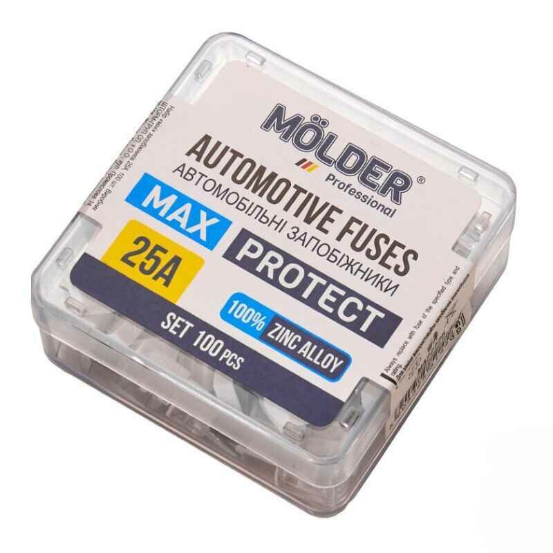 Предохранители 25А FN Molder Mini сплав цинка набор 100 штук (MA22225) - Изображение 1