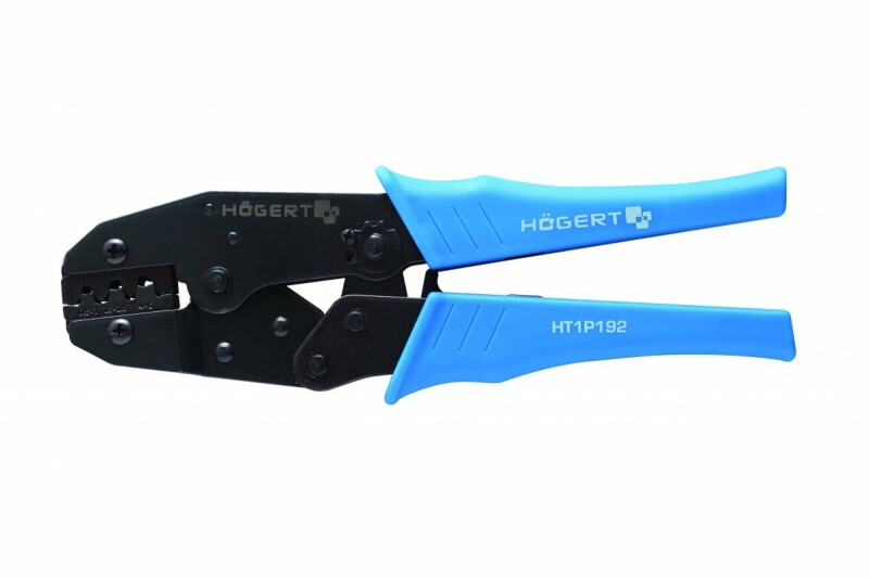 Клещи обжимные для клем 1.5-6.0 мм2 16-10 AWG Hogert артикул HT1P192