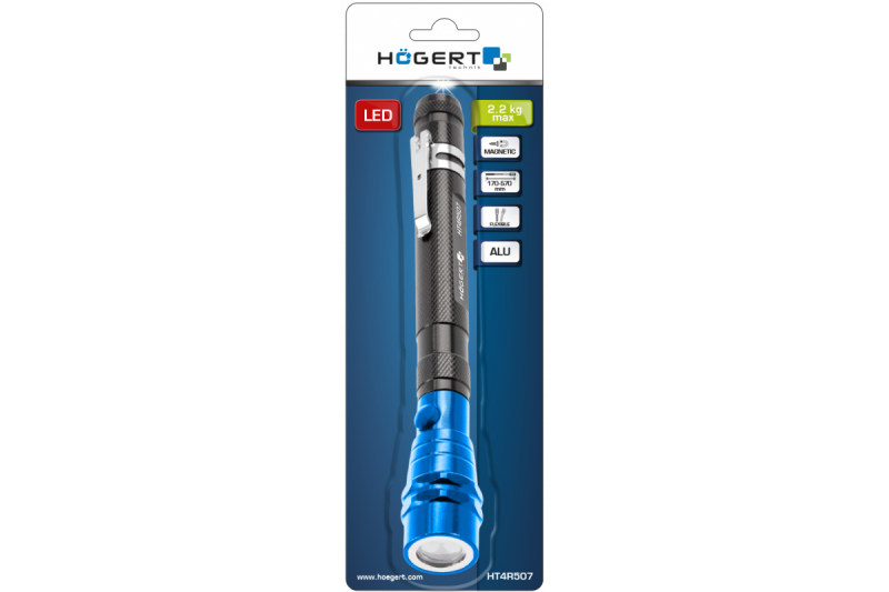 Светодиодный магнитный держатель для инструментов Hogert HT4R507 - Изображение 3