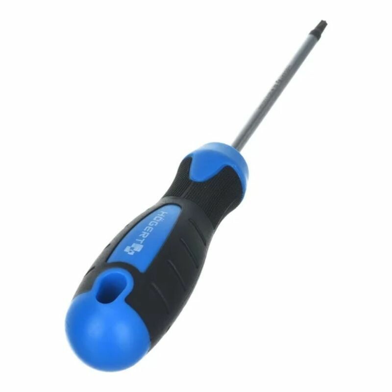 Викрутка крестовая Torx T20 длина 100 мм S2 сталь Hogert артикул HT1S055 (HT1S055) - Зображення 1