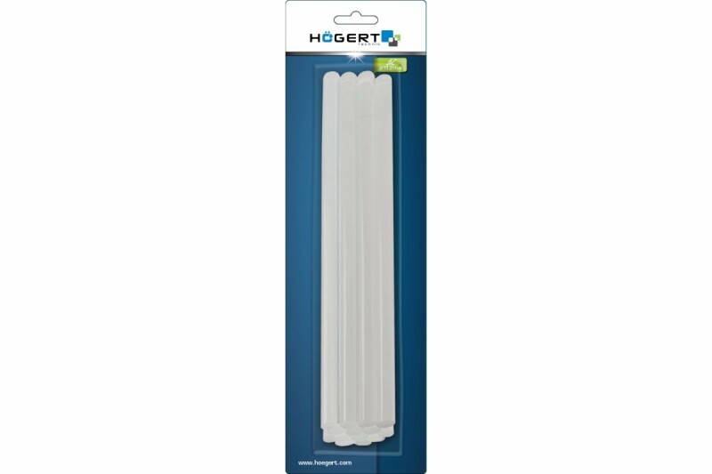 Прозрачные клеевые стержни для пистолета 11,2x250 мм 12 штук Hogert (HT2C137) - Изображение 1