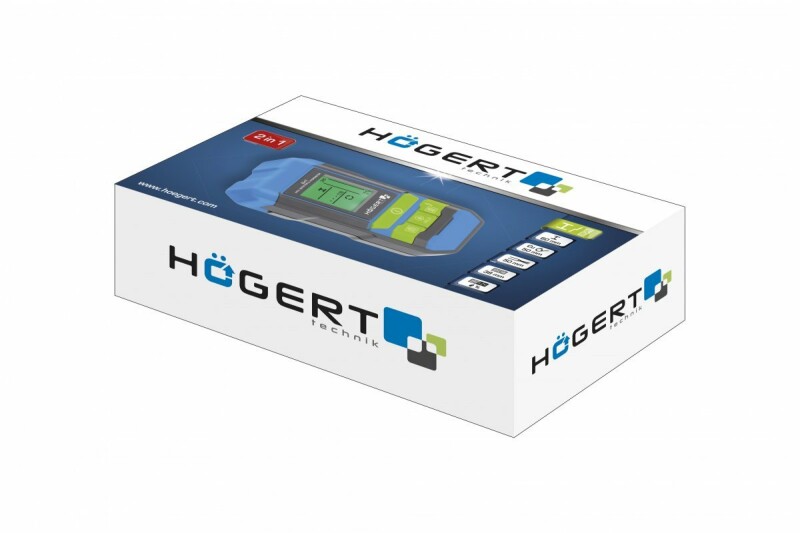 Гигрометр для выявления скрытых конструкций Hogert детектор профилей (HT4M341) - Зображення 2