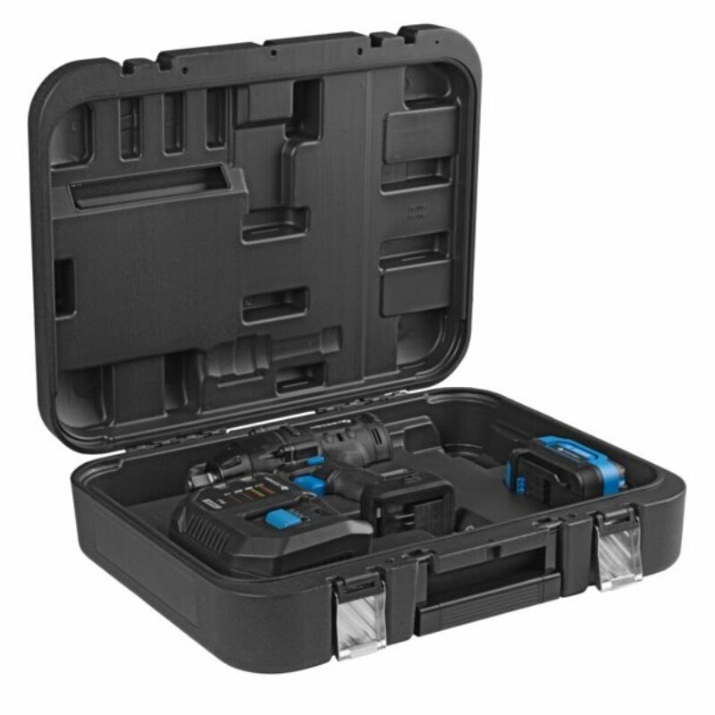 Гайковерт ударный аккумуляторный Hogert 600Нм 18В с батареей 4Ач и зарядной станцией (HT2E253-B14IW) - Изображение 4