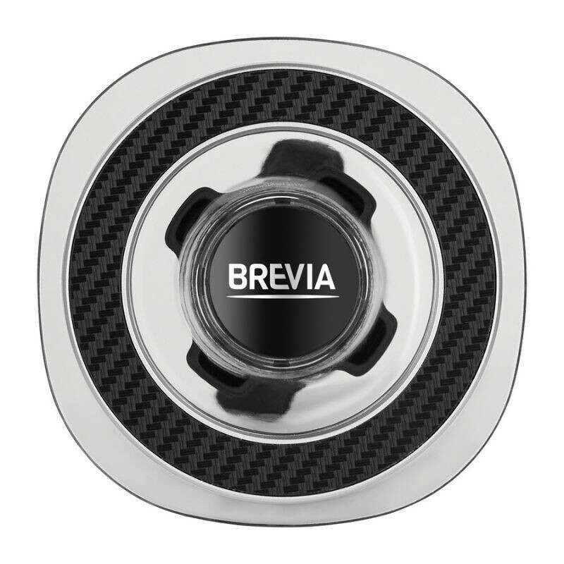 Автомобильный магнитный держатель Brevia AirVent Ultra MagRING для телефона на дефлектор Crystal (48020) - Зображення 1