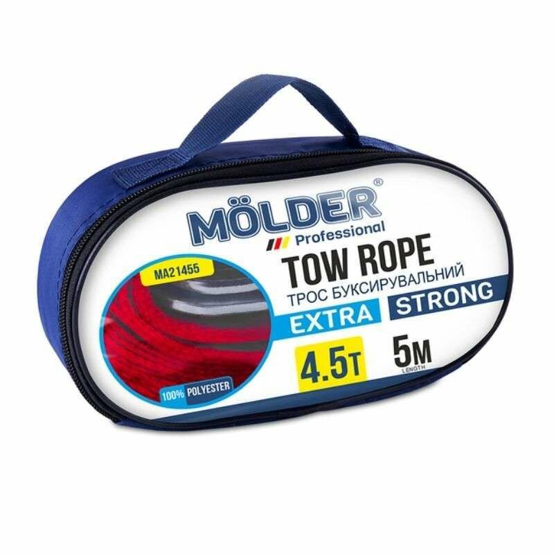 Трос буксировочный 4.5т 5м сумка Molder (MA21455) - Изображение 4